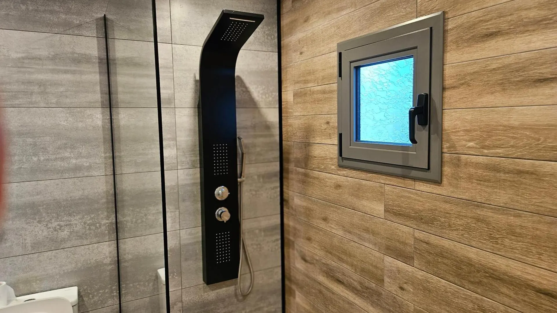 Villa Modern Steel & Glass Smart House With Home Cinema Nea Plagia Grekland
