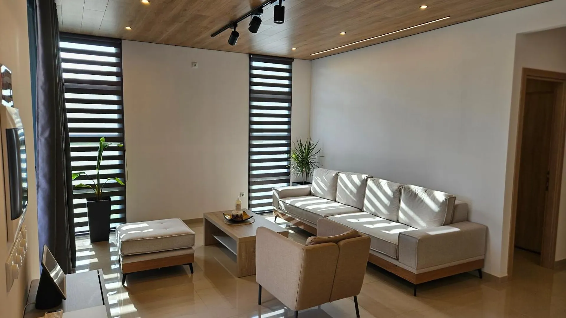 Villa Modern Steel & Glass Smart House With Home Cinema Nea Plagia